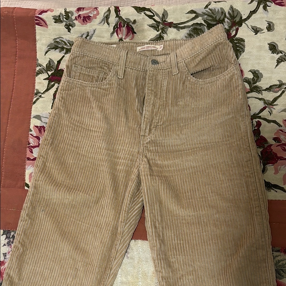 Levi's Beige Corduroy Pants